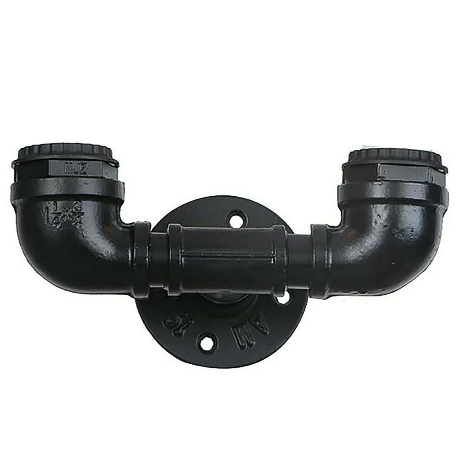 Industrial Steampunk Water Pipe Wall Light –  E27  Vintage Retro Loft Sconce~2133